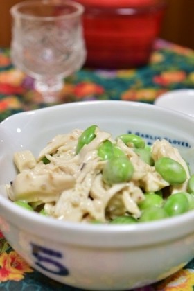 枝豆のデリ風サラダ