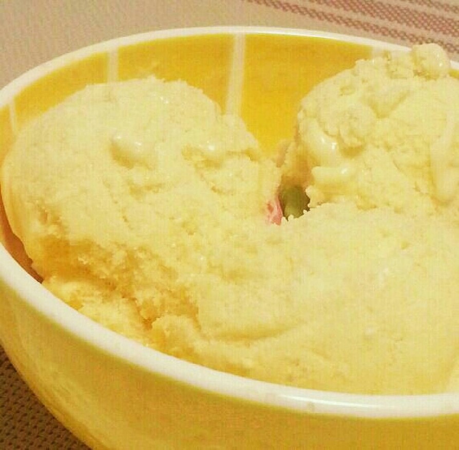 簡単アイスクリーム　ココナッツミルクの画像