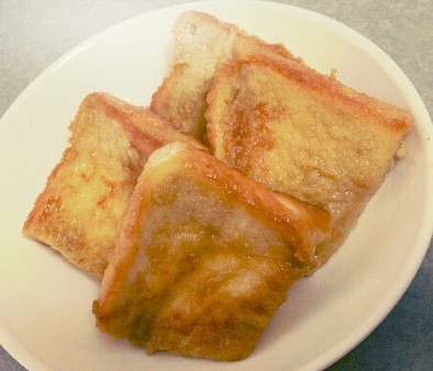 ふわふわ豆乳バナナフレンチトーストの写真