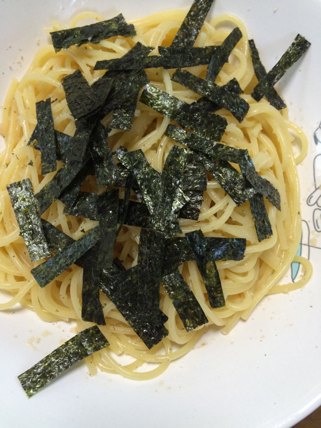 水つけパスタ タラコのスパゲッティの画像