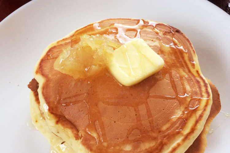 1人朝ごはん ふんわりホットケーキ レシピ 作り方 By ｔａｋａｈｉｒｏｋｏ クックパッド 簡単おいしいみんなのレシピが363万品