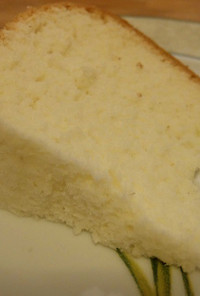 米粉でグルテンフリースポンジケーキ