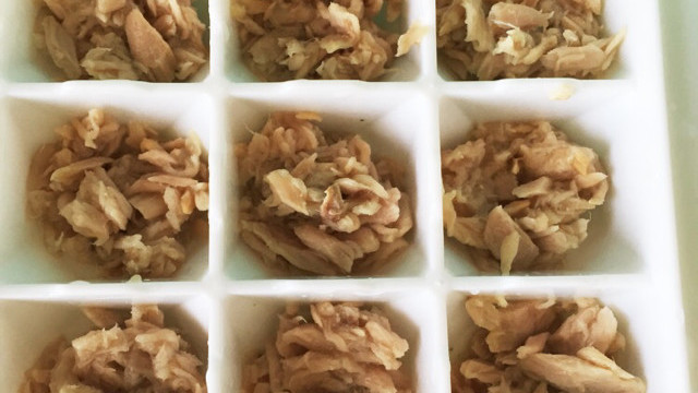 離乳食中期 ツナの水煮缶の冷凍保存 レシピ 作り方 By Gg クックパッド