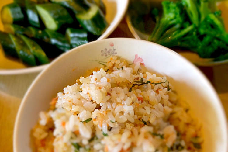 冷ご飯で作る シソ香る炊き込みご飯 レシピ 作り方 By Nao ミ クックパッド