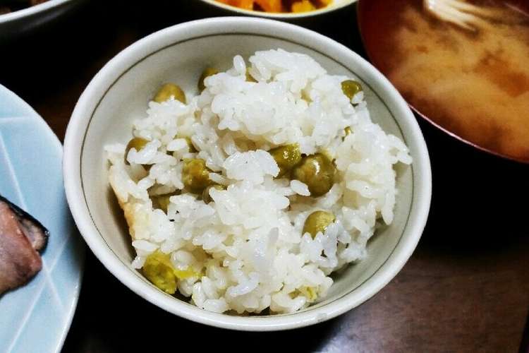 昆布茶で簡単グリンピースご飯 レシピ 作り方 By Micchankon クックパッド