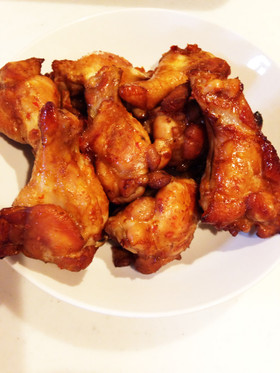 手羽元のピリ辛焼き