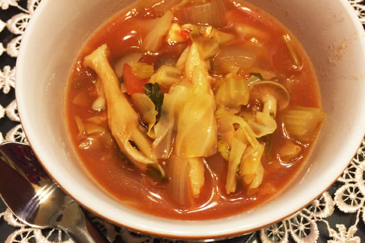 簡単デトックススープ 楽しくダイエット レシピ 作り方 By くうたぴ クックパッド 簡単おいしいみんなのレシピが350万品