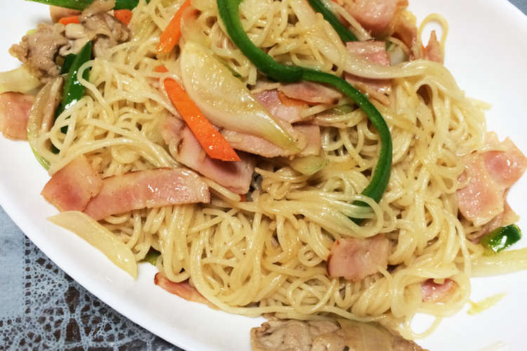 余った素麺で素麺チャンプルー レシピ 作り方 By 3人のママ クックパッド 簡単おいしいみんなのレシピが354万品