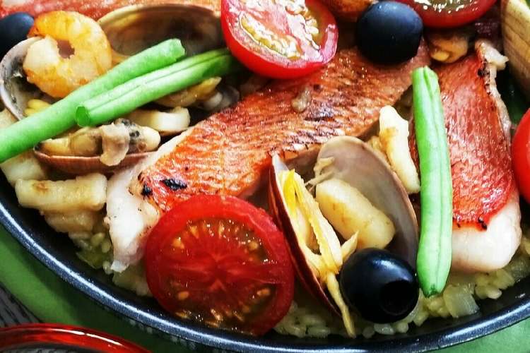 フライパンで作る 金目鯛のパエリア レシピ 作り方 By のりたま丸 クックパッド 簡単おいしいみんなのレシピが373万品