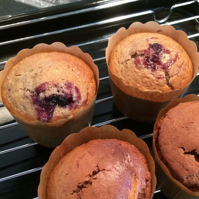 ジャムとhmのブルーベリーカップケーキ レシピ 作り方 By Yenkyo クックパッド