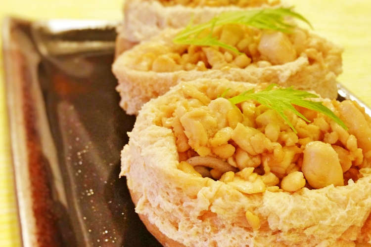 豆腐百珍 雷豆腐deそば稲荷 レシピ 作り方 By なんちゃって製作委員 クックパッド 簡単おいしいみんなのレシピが378万品