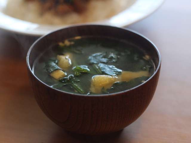 英太パパ味噌汁その 油揚げとほうれん草編 レシピ 作り方 By 英太パパ クックパッド