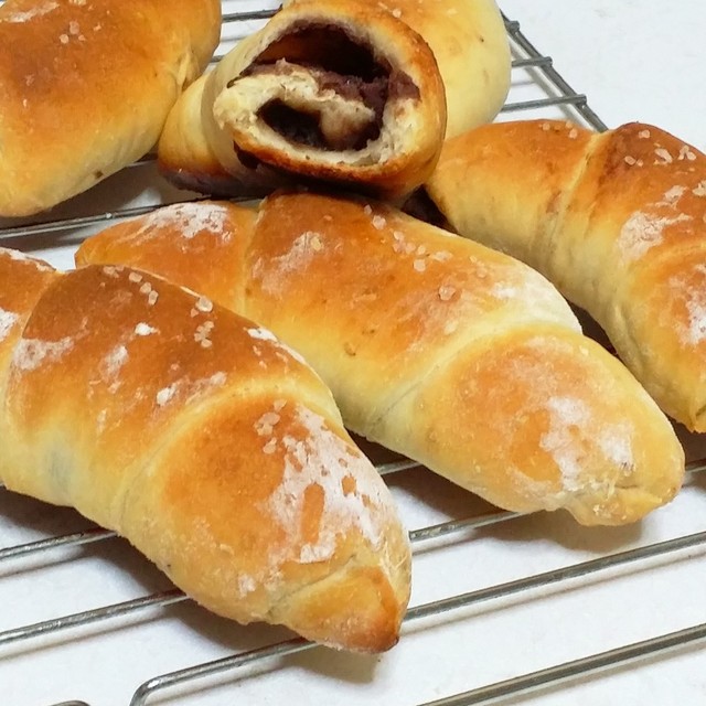 パリジュワ あんバターのアレンジ塩パン レシピ 作り方 By ぽてまる太郎 クックパッド 簡単おいしいみんなのレシピが360万品