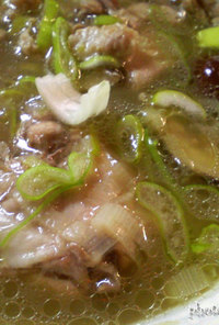 参鶏湯風鶏のスープ