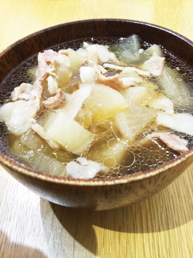 豚バラのあっさりスープ☆の写真