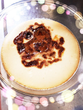 蒸し器で簡単☆でかプリン