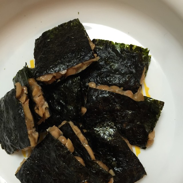 離乳食 おにぎらず風 焼き海苔納豆 レシピ 作り方 By アンリガトウ クックパッド 簡単おいしいみんなのレシピが349万品