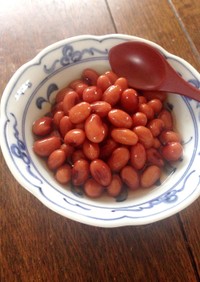 紅大豆の甘煮