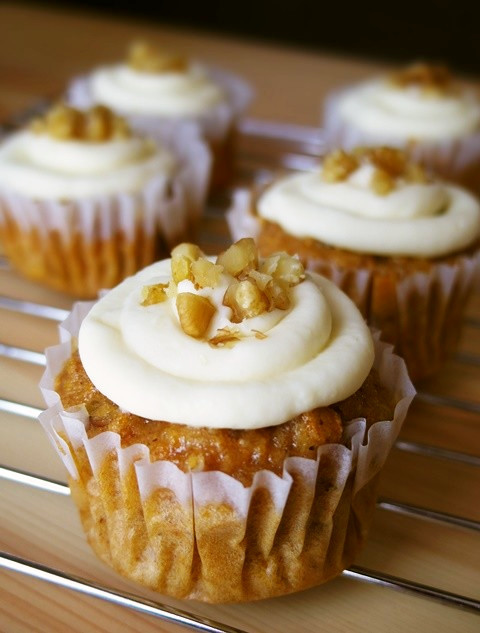 カップケーキ キャロットスフレ レシピ