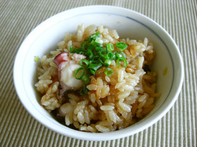 たこの炊き込みご飯