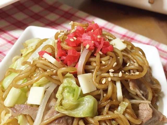 ホット プレート 焼きそば