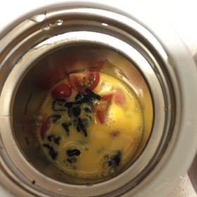 【スープジャー】トマ玉スープの画像