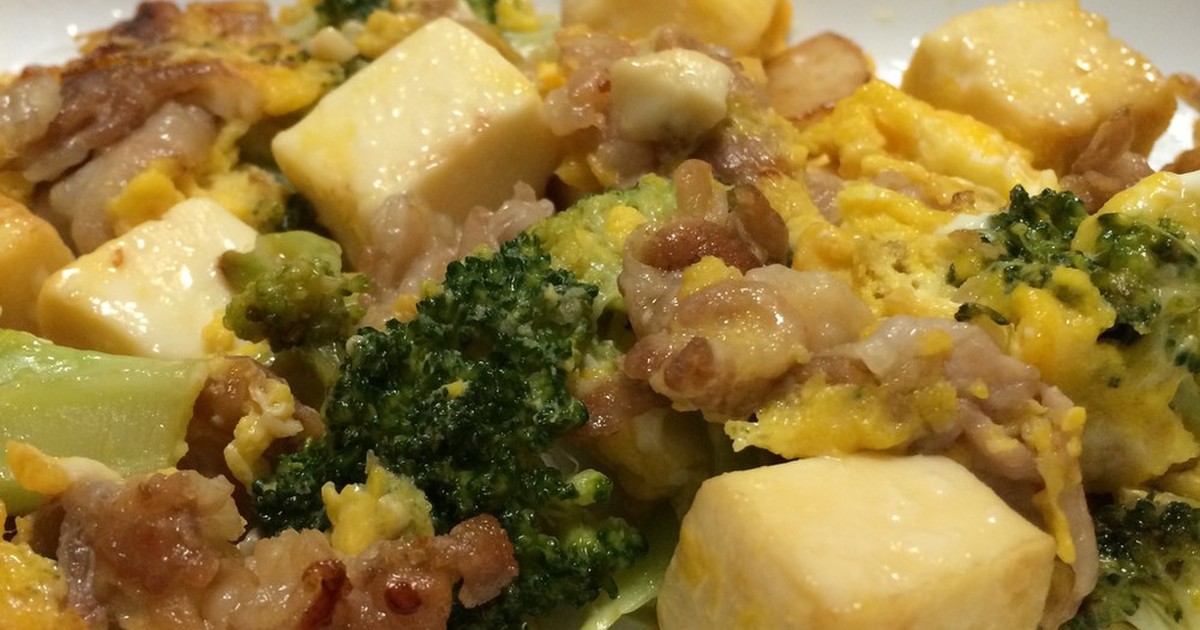 腎臓にやさしい：豆腐のチャンプルー by ドクターミール 【クックパッド】 簡単おいしいみんなのレシピが346万品