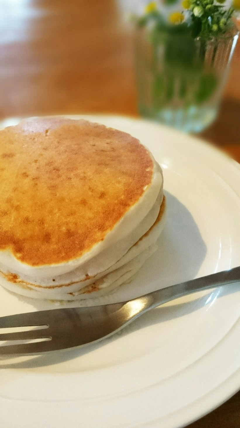 米粉ホットケーキ…ヨーグルト入り…の画像
