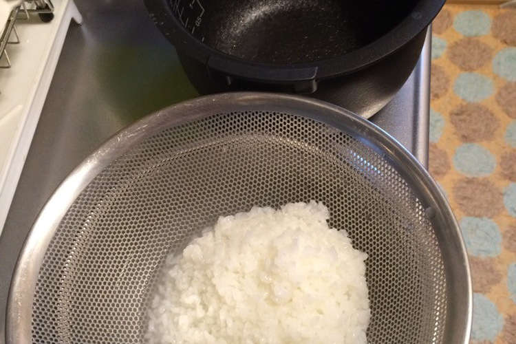 すり鉢以外でも 離乳食のおかゆ レシピ 作り方 By まさじるママ クックパッド 簡単おいしいみんなのレシピが366万品