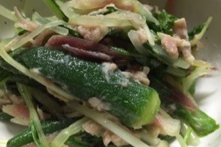 おくらとみょうがのツナ和え レシピ 作り方 By Ichico クックパッド 簡単おいしいみんなのレシピが355万品