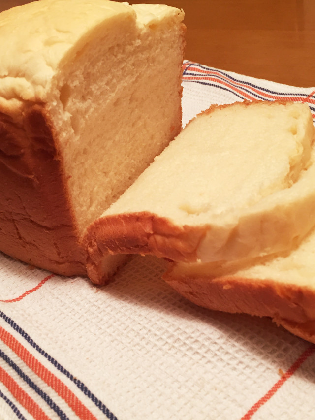 HB早焼き☆薄力粉で作るミルク食パンの画像