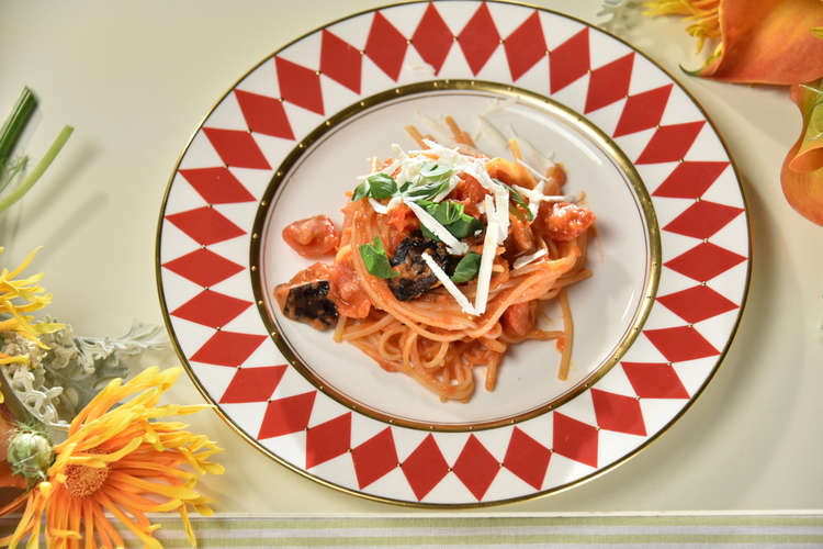 チューボーですよ ナスとトマトのパスタ レシピ 作り方 By 新チューボーですよ クックパッド 簡単おいしいみんなのレシピが354万品