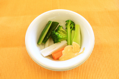温野菜サラダの写真