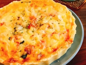 糖質制限★ほうれん草のキッシュ♡