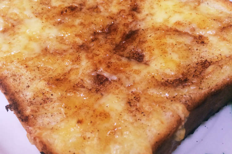 簡単 シナモン香る ハニーチーズトースト レシピ 作り方 By みリん クックパッド 簡単おいしいみんなのレシピが360万品