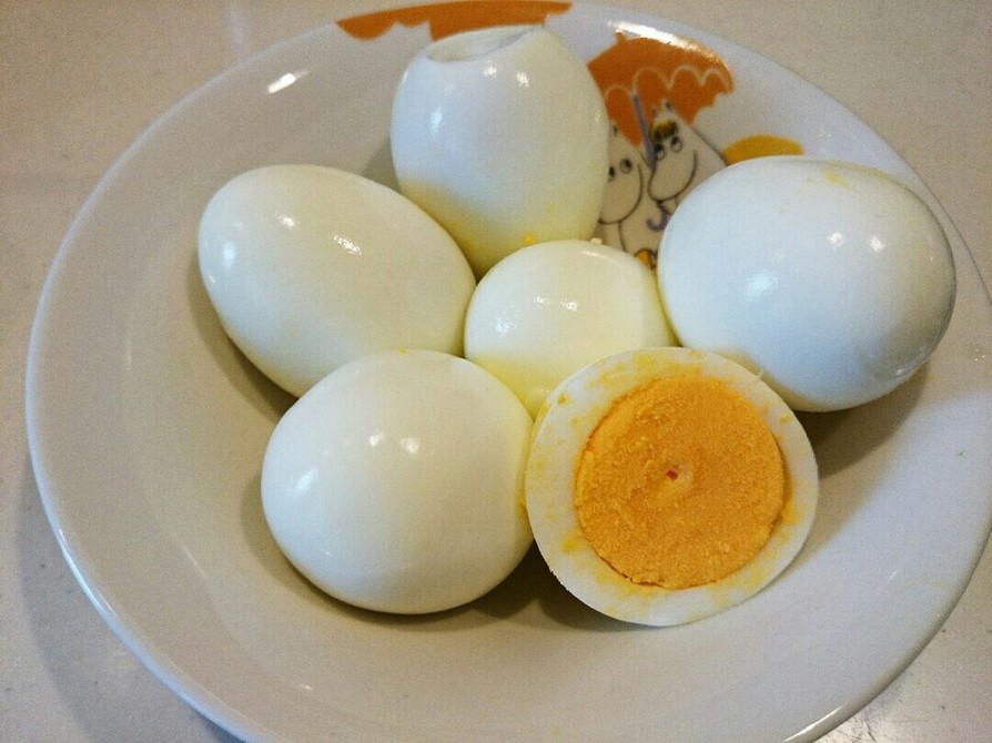 つるん！ゆで卵の作り方の画像