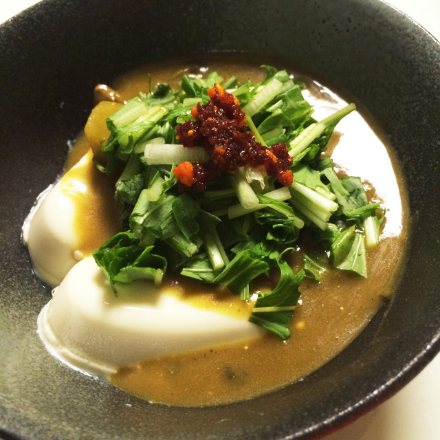 夏にサッパリ✩簡単！ピリ辛カレー豆腐の画像
