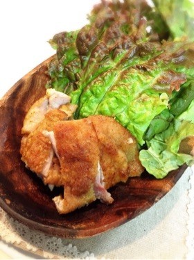 皮目パリパリ!チキンソテー