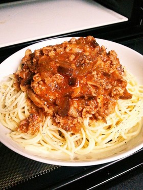 ❀茄子とトマトの冷製パスタ❀