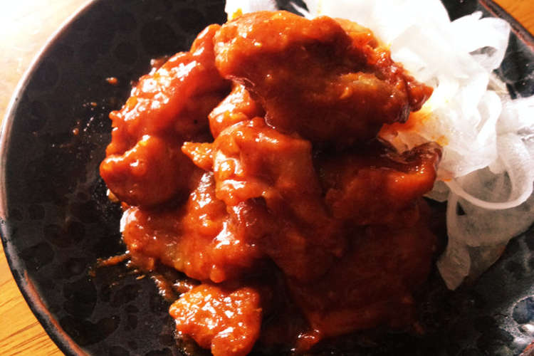 うまからっ ブルダック風ピリ辛チキン レシピ 作り方 By さっくん食堂 クックパッド 簡単おいしいみんなのレシピが360万品