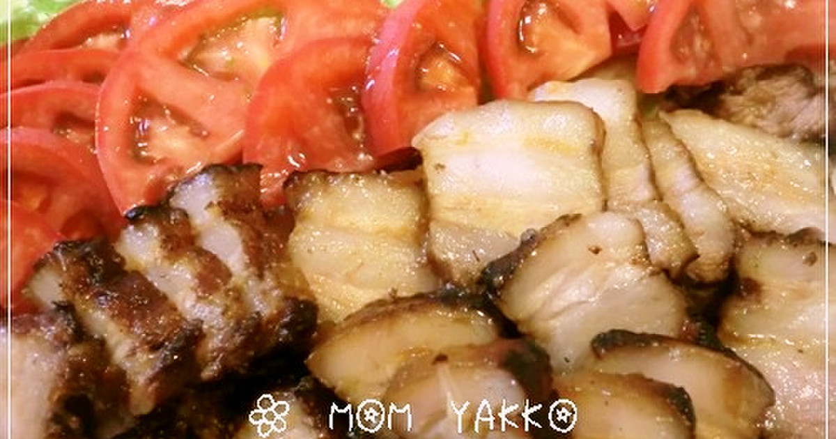 圧力鍋使用 焼いて煮るチャーシュー レシピ 作り方 By やっこかあさん クックパッド
