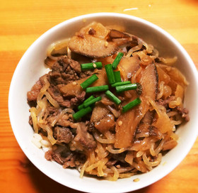 簡単!コストコプルコギで牛丼風