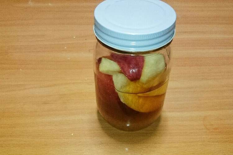 中ザラメでりんご酢の作り方 レシピ 作り方 By 黒粥 クックパッド