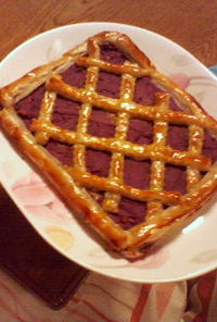 紫芋パイ（●‘ω‘●）