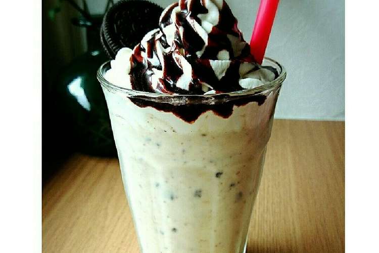 スタバ風裏メニューオレオフラペチーノ レシピ 作り方 By Nayoko 054 クックパッド 簡単おいしいみんなのレシピが356万品