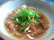 牛筋煮(酒煮)の写真