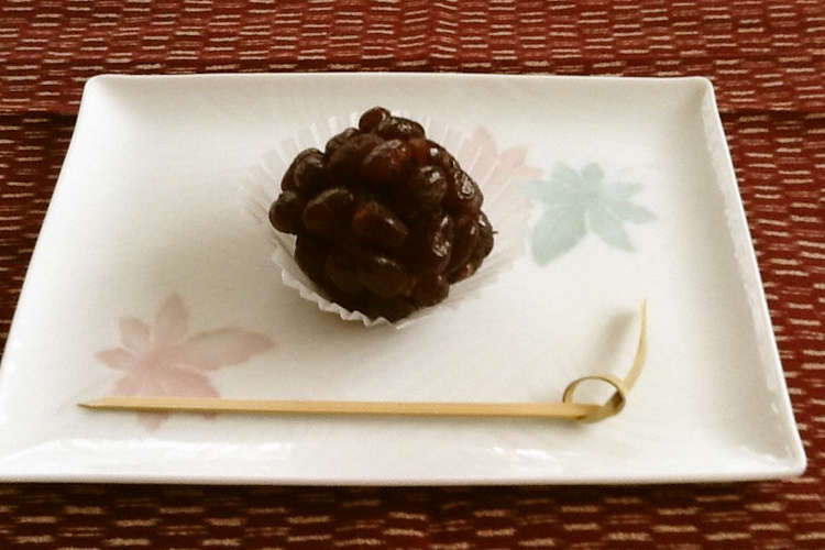 簡単和菓子 鹿の子 レシピ 作り方 By おはなすき クックパッド 簡単おいしいみんなのレシピが353万品