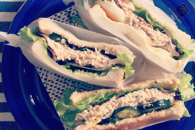 中評価 セブン イレブン たんぱく質が摂れるチキンサラダサンドのクチコミ 評価 カロリー 値段 価格情報 もぐナビ