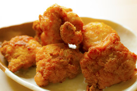 カリカリジューシーに揚がる!鶏の唐揚げ