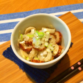 母の味*簡単さっぱり副菜 ネギちくわ